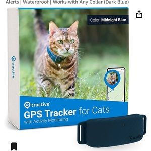 New in box gps cat tracker- 2 available